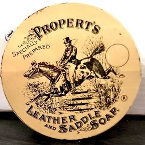 Propert’s Vintage collectible saddle soap tin